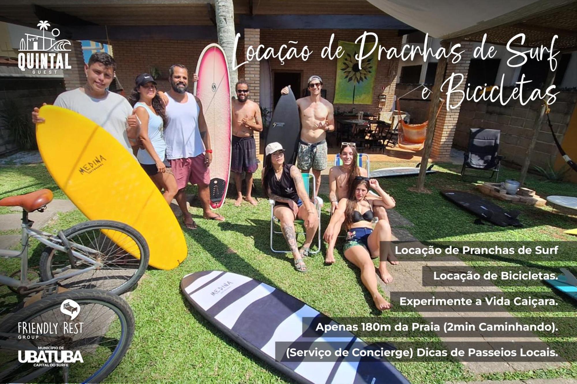 Hostel Quintal Guest Ubatuba - Pg Экстерьер фото